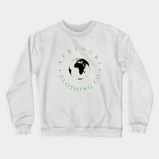 Afrinubi Clothing Company Logo - Jamaican Colors Crewneck Sweatshirt